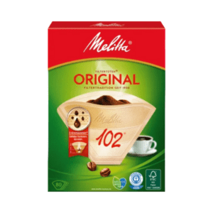 Melitta Kaffee-Filtertüten Original 102 Aroma naturbraun 80 St