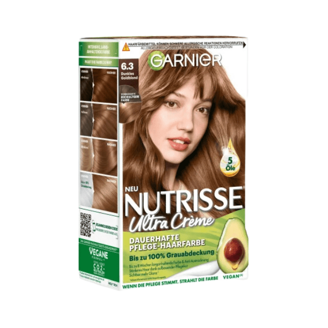 Garnier Dunkles Nutrisse | 63 Haarfarbe Goldblond 1 St
