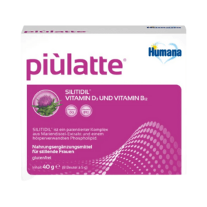 Humana piulatte Vitamin D3 & Vitamin B12 für stillende Frauen 40 g