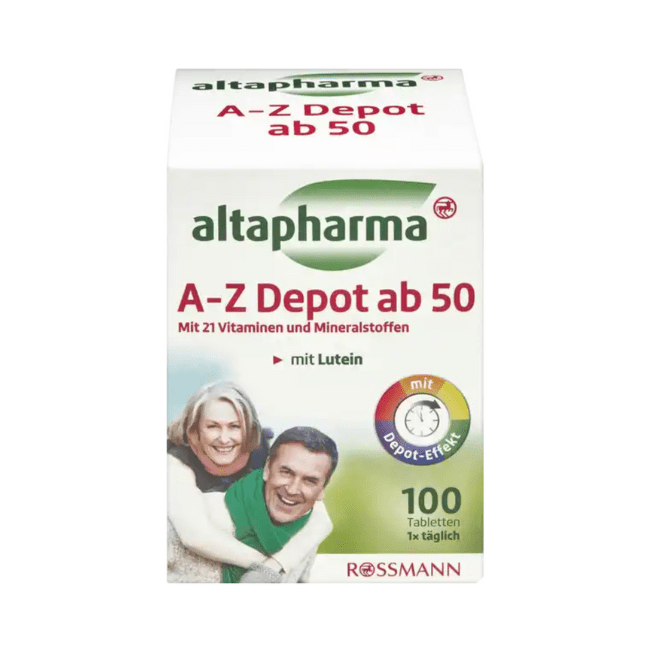 altapharma A-Z Depot ab 50 Jahre, mit 21 Vitamine