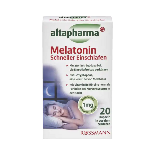 altapharma Melatonin Schneller Einschlafen