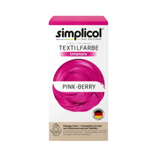 Simplicol Textilfarbe intensiv Pink-Berry 150 ml