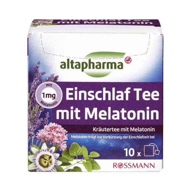altapharma Einschlaf Tee mit Melatonin