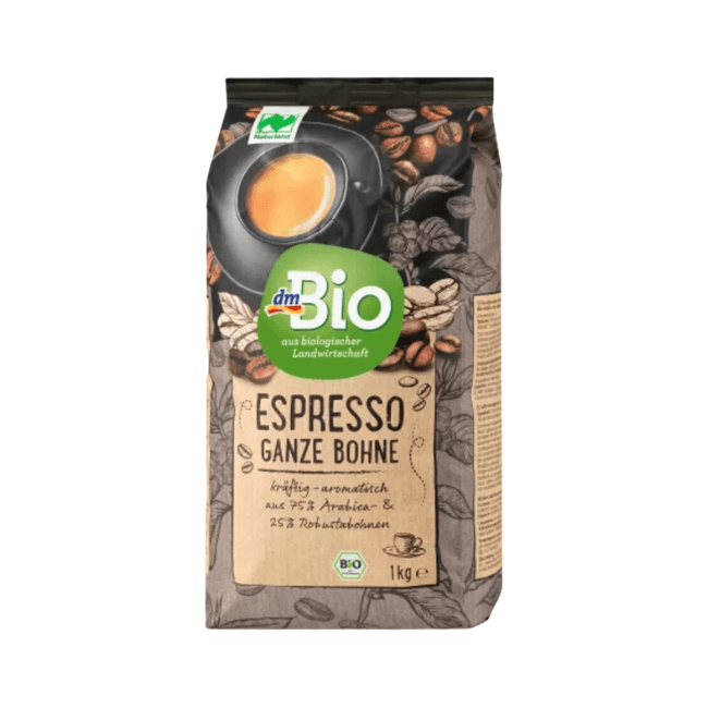 dmBio Espresso ganze Bohnen 1000 g
