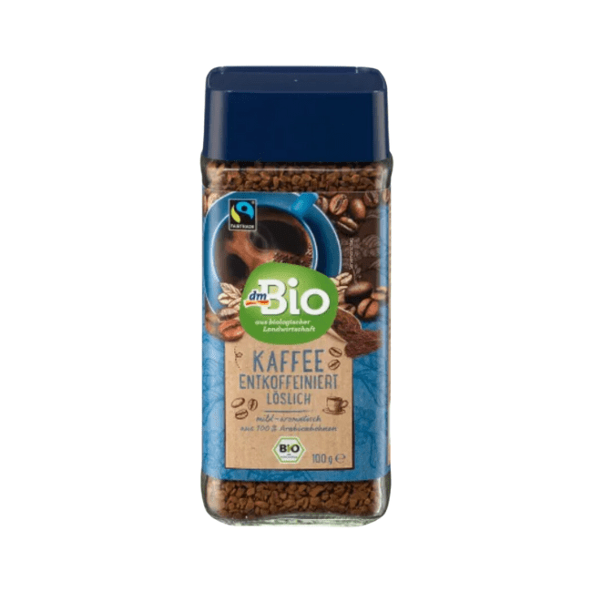 dmBio Kaffee Entkoffeiniert löslich 100 g