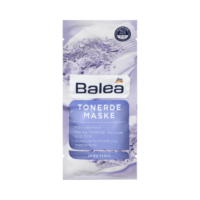 Balea Gesichtsmaske Tonerde (2x8 ml) 16 ml