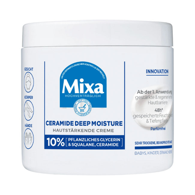 Mixa Pflegecreme Ceramide Deep Moisture 400 ml