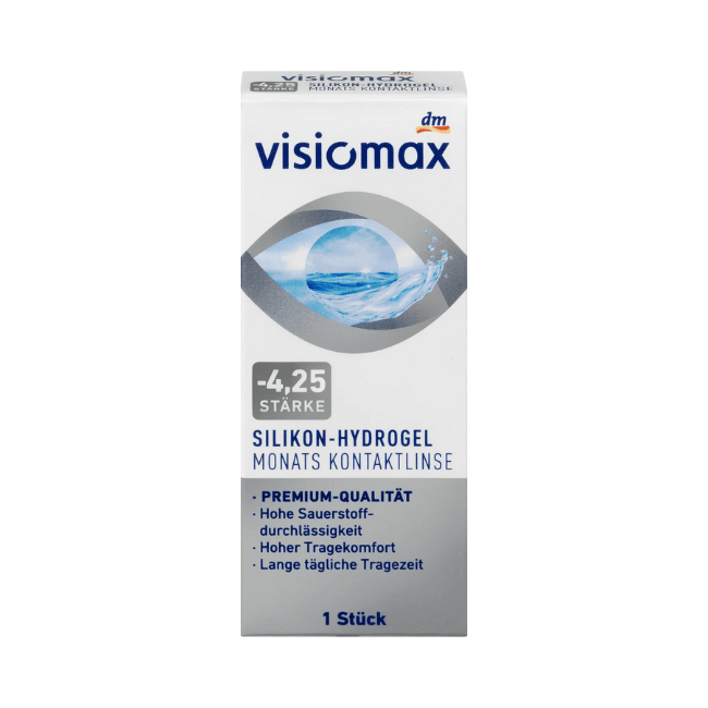 VISIOMAX Silikon-Hydrogel Monatslinse - 4,25 1 St