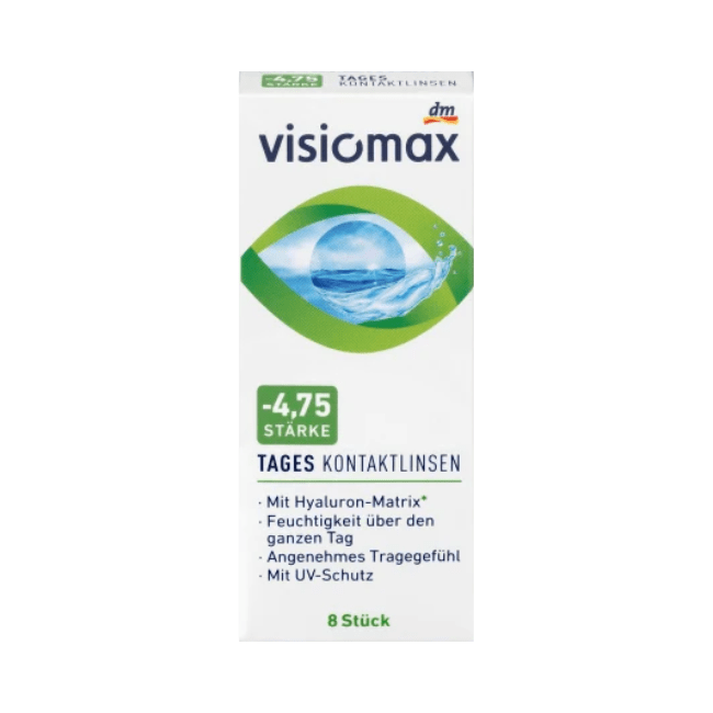VISIOMAX Tageslinse -4,75 8 St