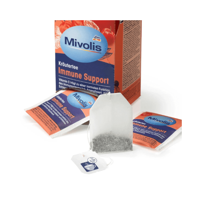 Mivolis Kräutertee Immune Support mit Vitamin C (25 Beutel)