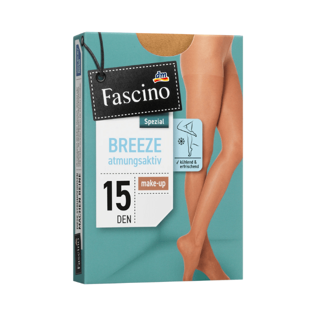 Fascino Strumpfhose SENSIL® BREEZE make-up Gr. 38/40, 15 DEN, 1 St
