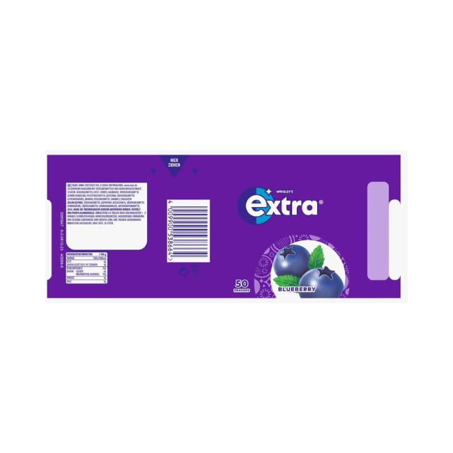 EXTRA Kaugummi Extra Blueberry zuckerfrei 50 St