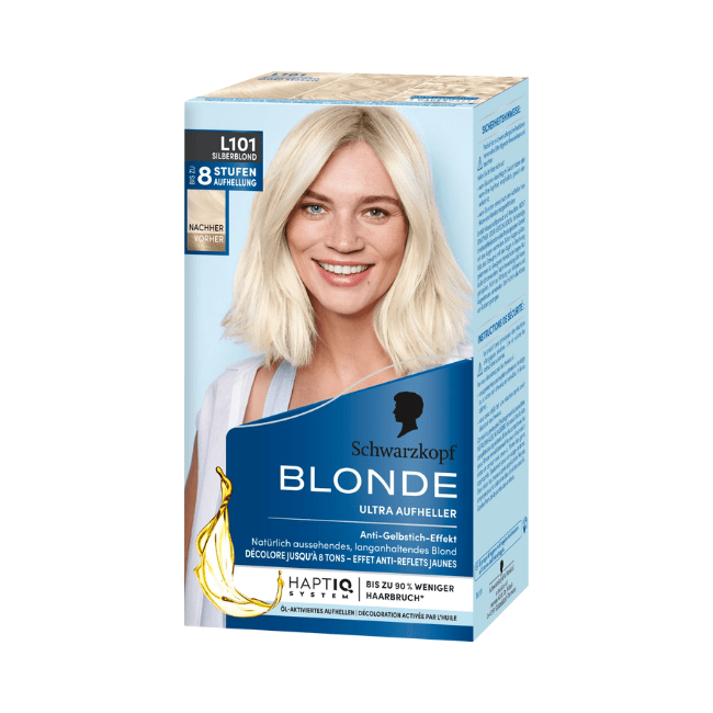 Schwarzkopf Blonde Haare Aufheller Ultra L101 Silberblond 1 St