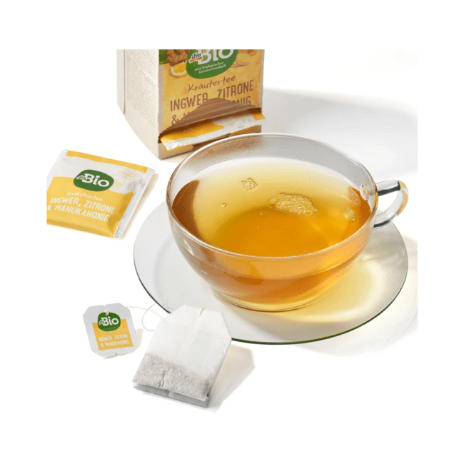 dmBio Kräuter-Tee, Ingwer, Zitrone & Manuka (20 x 2g) 40 g